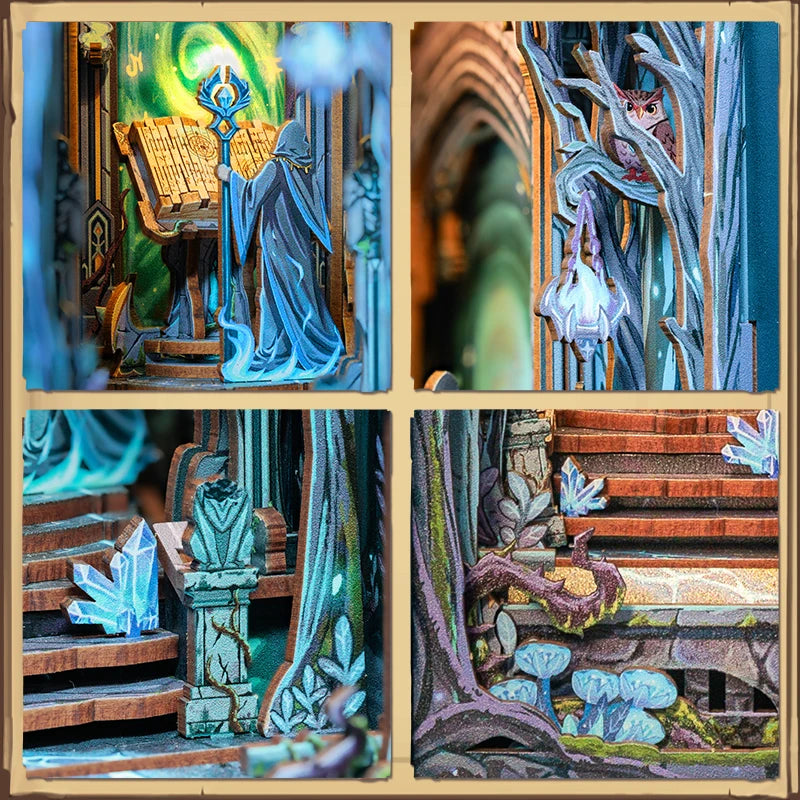 Book Nook – Gate of Wonderland : un kit DIY féérique pour votre bibliothèque