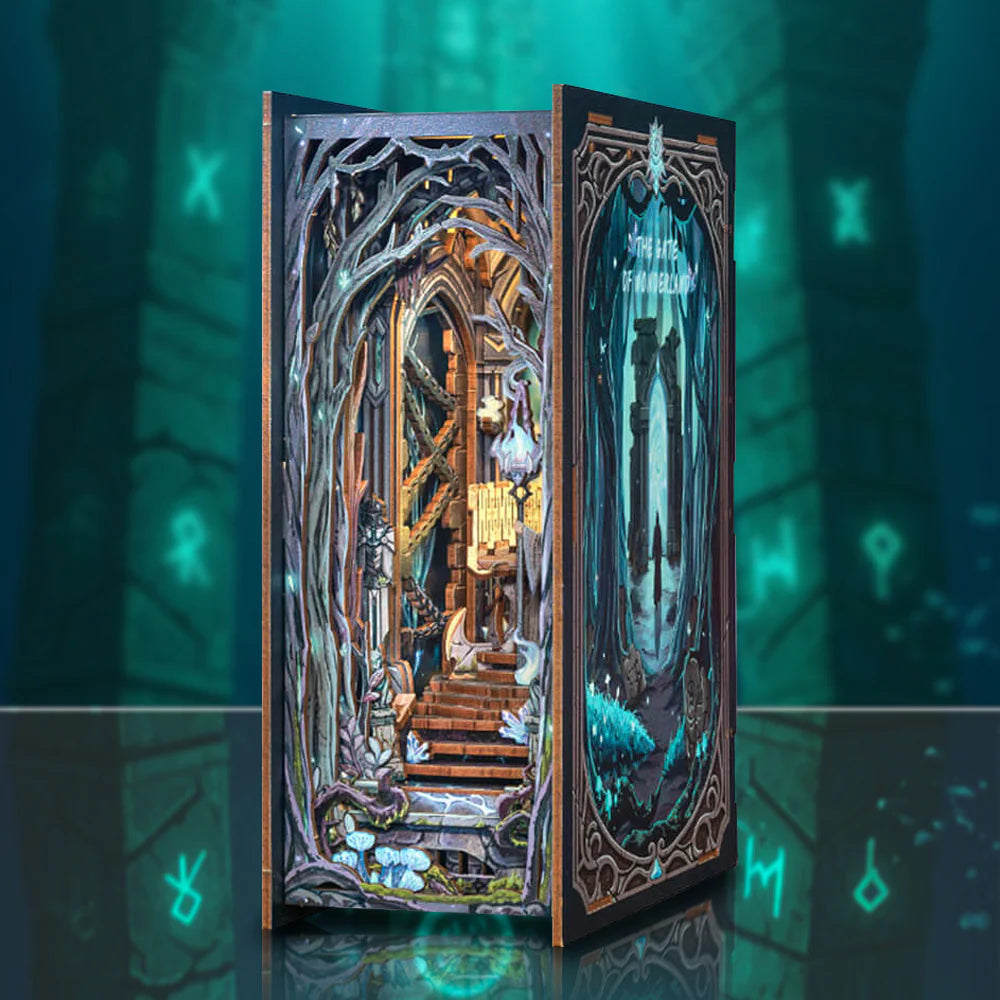 Book Nook – Gate of Wonderland : un kit DIY féérique pour votre bibliothèque